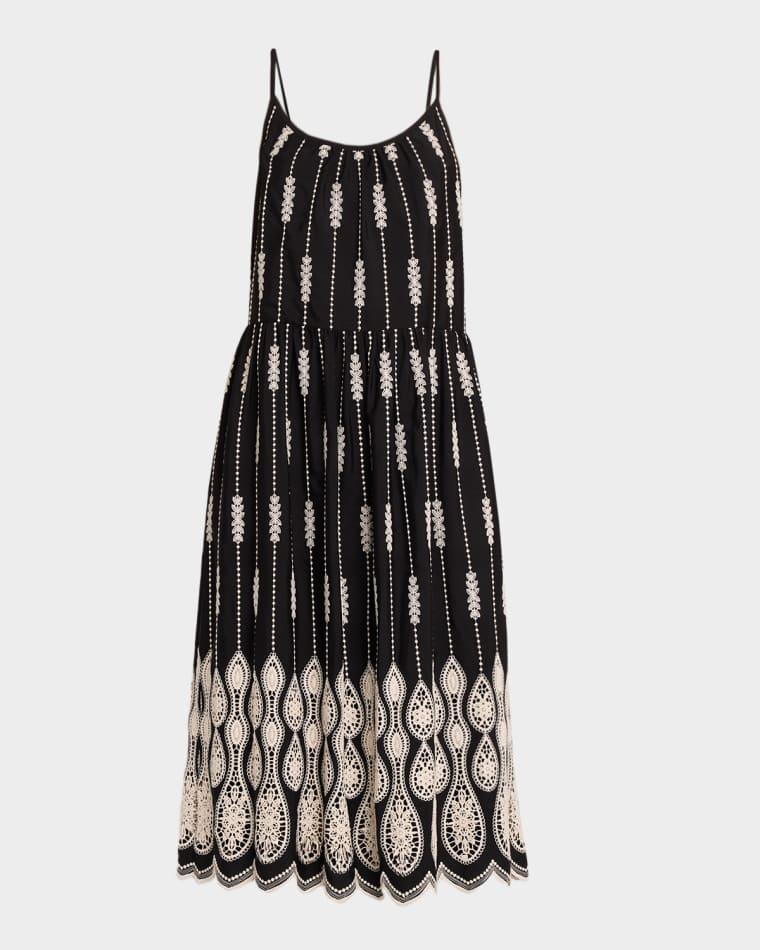 Sandra Embroidered Midi Dress by RAMY BROOK