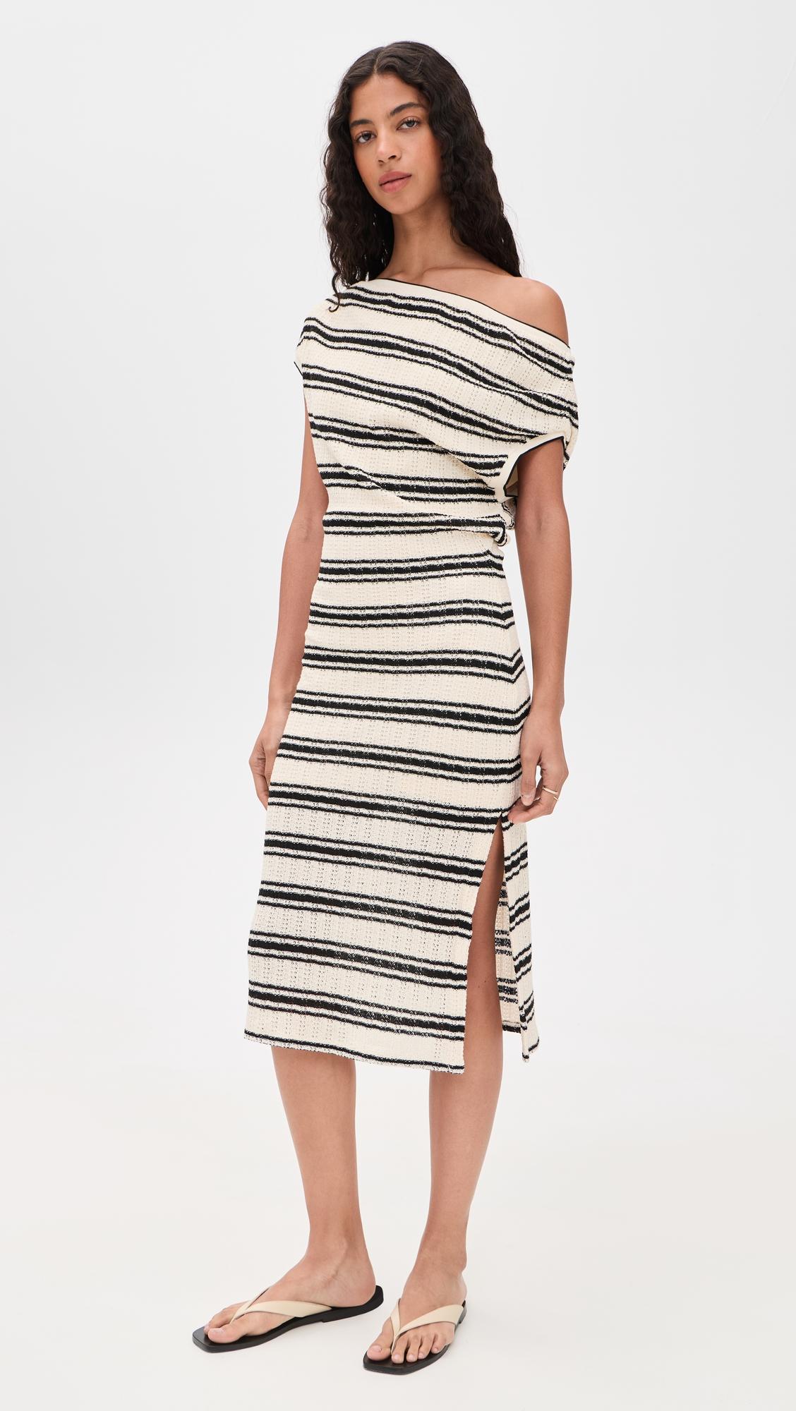 Stripe Chet Dress by RAMY BROOK