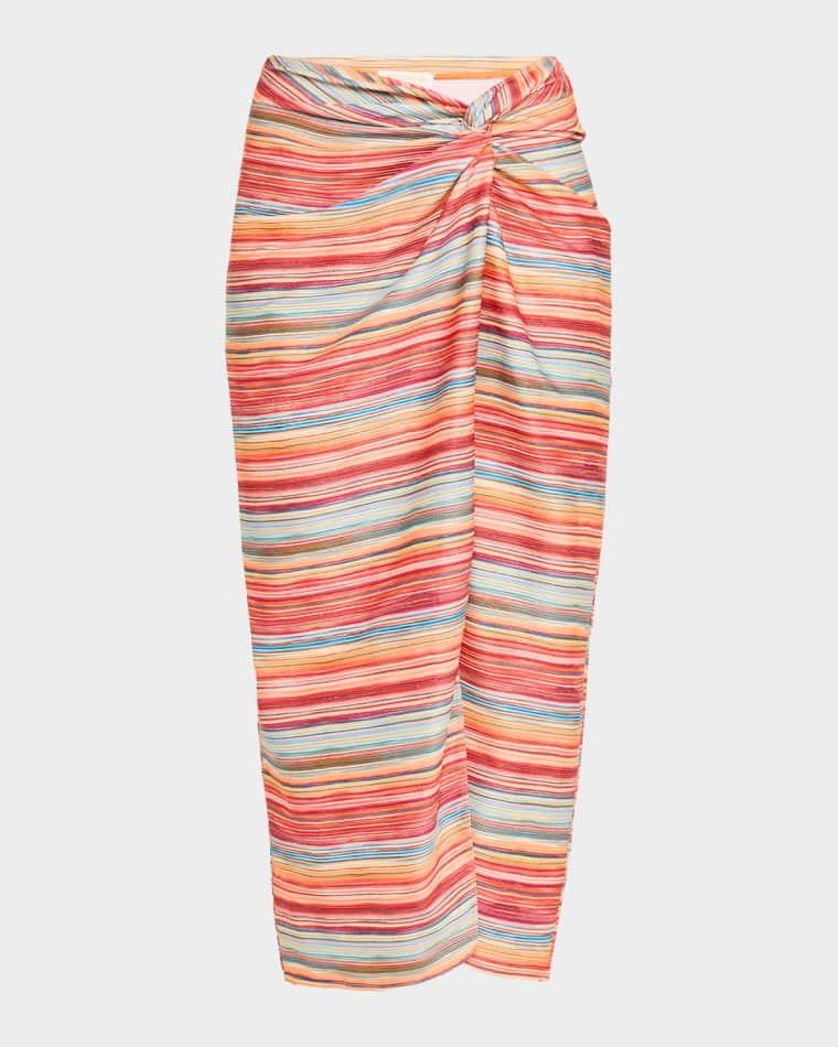 Sunset Xana Beach Skirt by RAMY BROOK