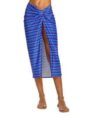 Wave Xana Swim Cover-Up Skirt by RAMY BROOK