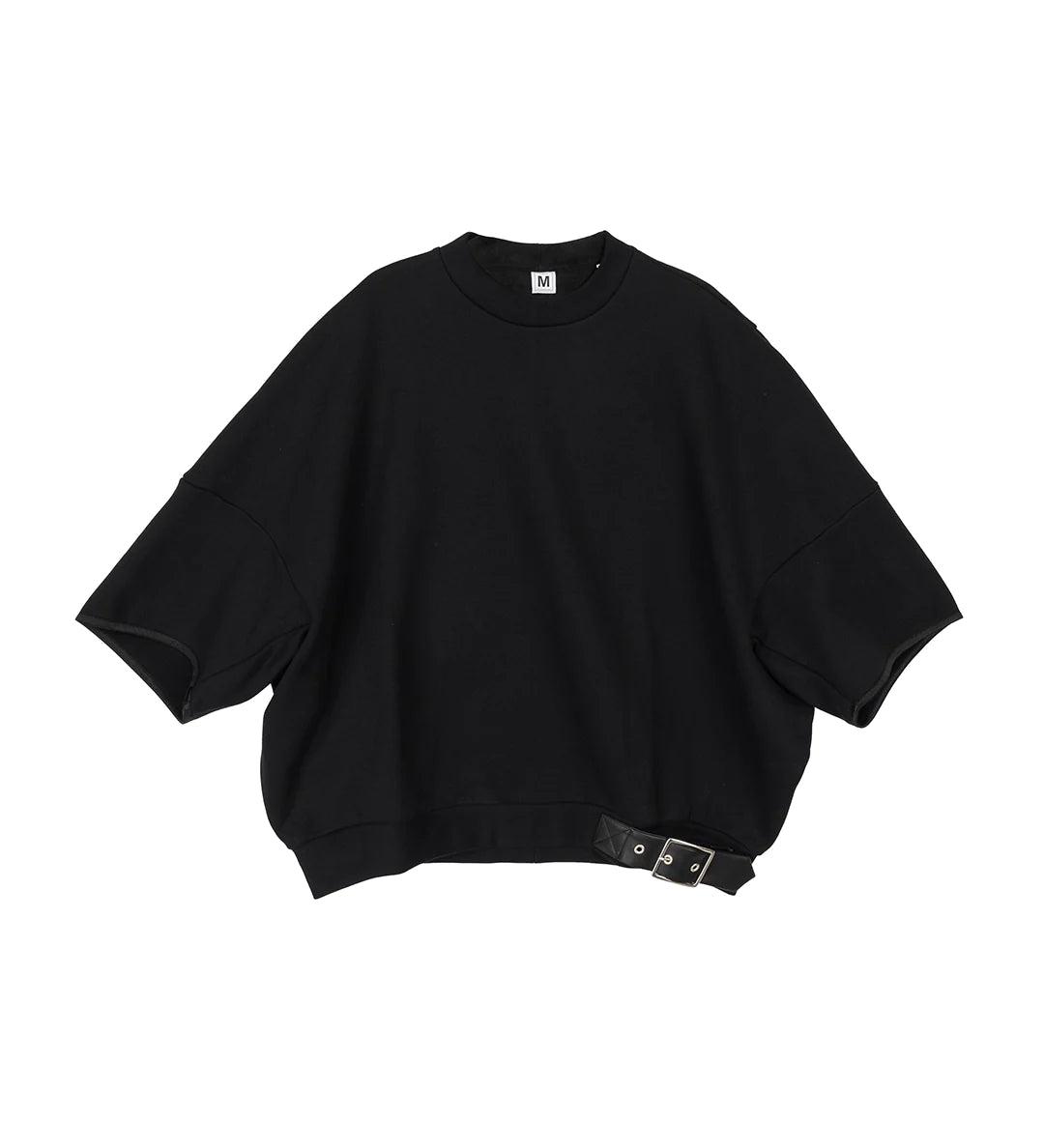 RANDOM IDENTITIES - Men's Sweatshirt With Emphasised Back - (Black) by RANDOM IDENTITIES