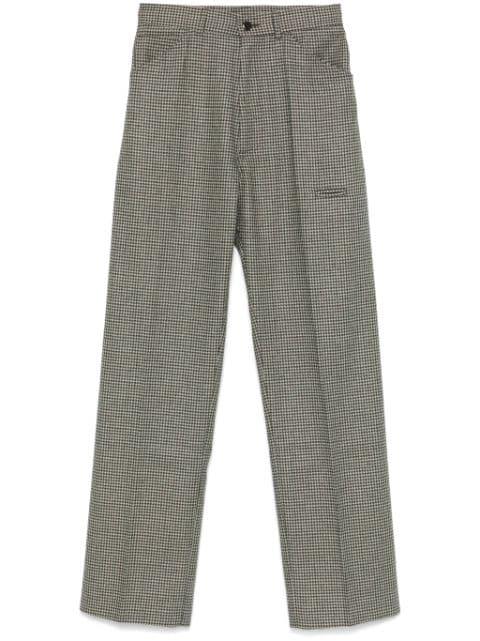 dogtooth trousers by RANDOM IDENTITIES