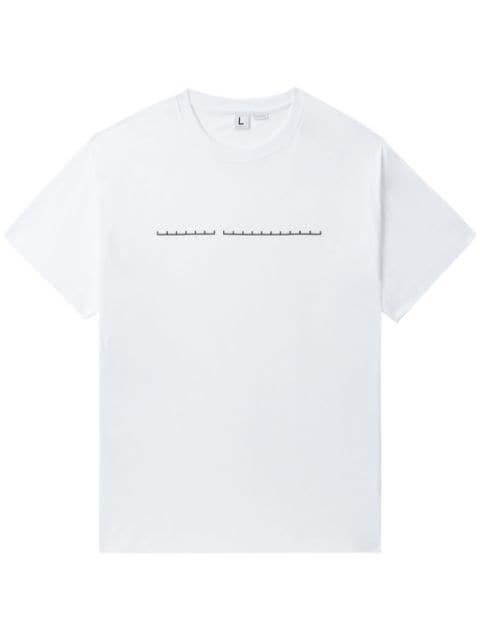 logo-print cotton T-shirt by RANDOM IDENTITIES