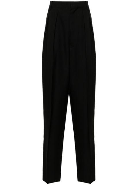 pleated tailored trousers by RANDOM IDENTITIES
