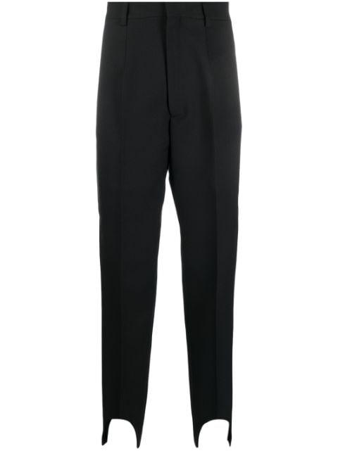 tapered stirrup trousers by RANDOM IDENTITIES