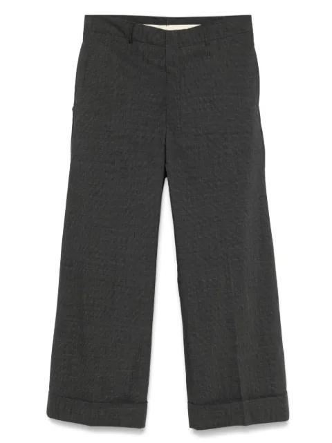 wool-blend trousers by RANDOM IDENTITIES