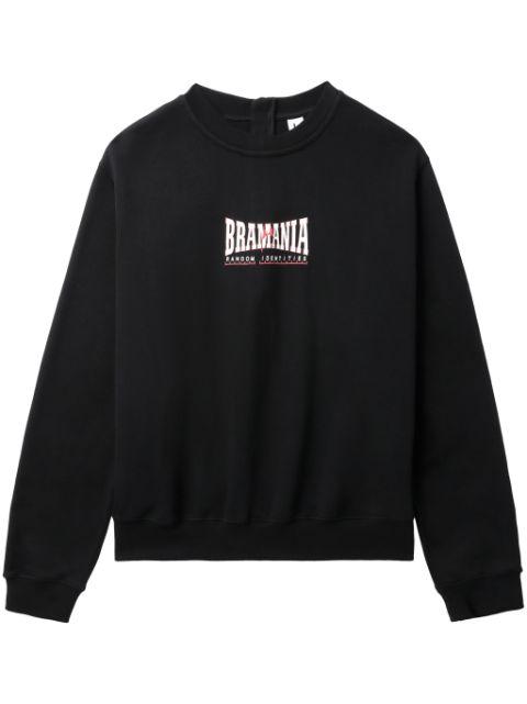 zip-up cotton sweatshirt by RANDOM IDENTITIES