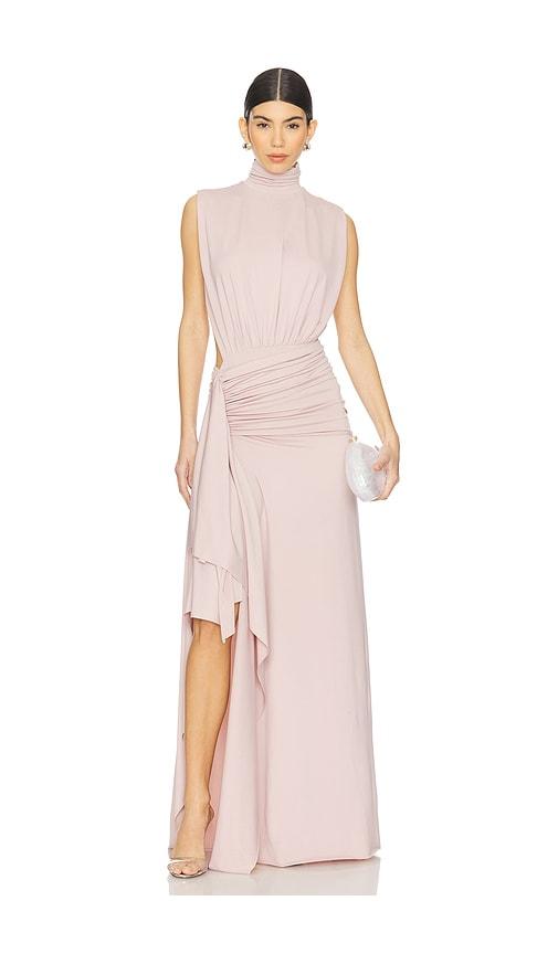 Rangel Hailey Dress in Blush by RANGEL