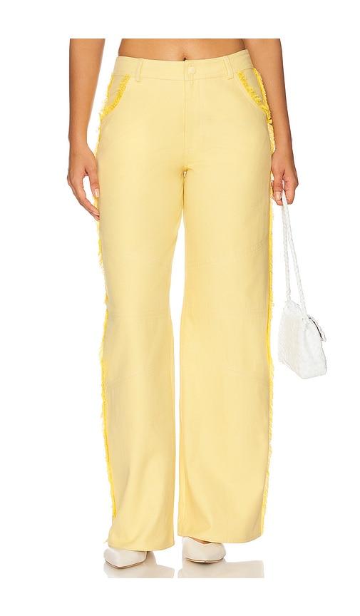 Rangel Sunny Pant in Yellow by RANGEL