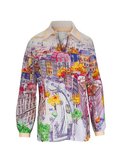 city print blouse by RANI ARABELLA