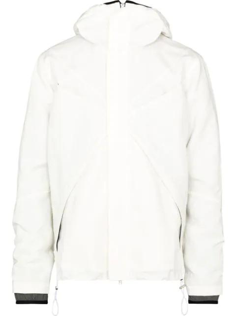 Ljos zipped pockets hoodied jacket by RANRA