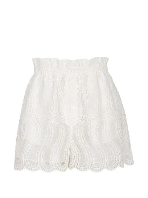 Bahia lace shorts by RAQUEL DINIZ