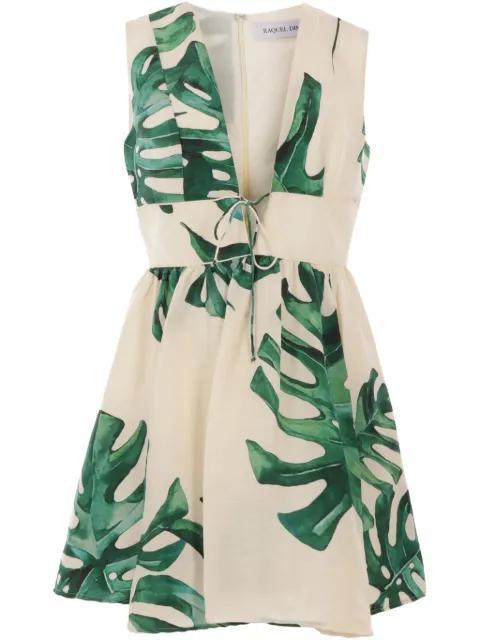 floral-print mini dress by RAQUEL DINIZ