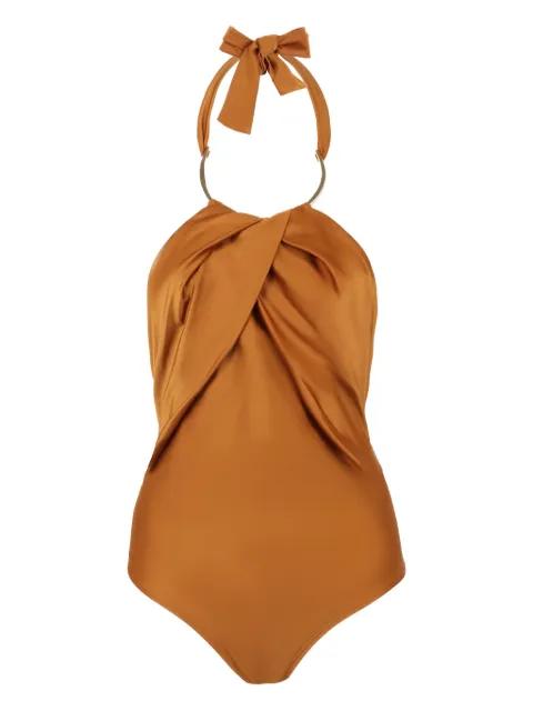 halterneck swimsuit by RAQUEL DINIZ