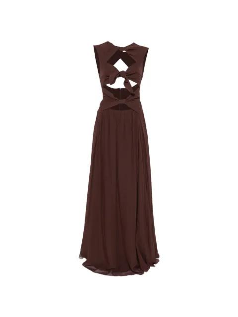 tie cut-out dress by RAQUEL DINIZ