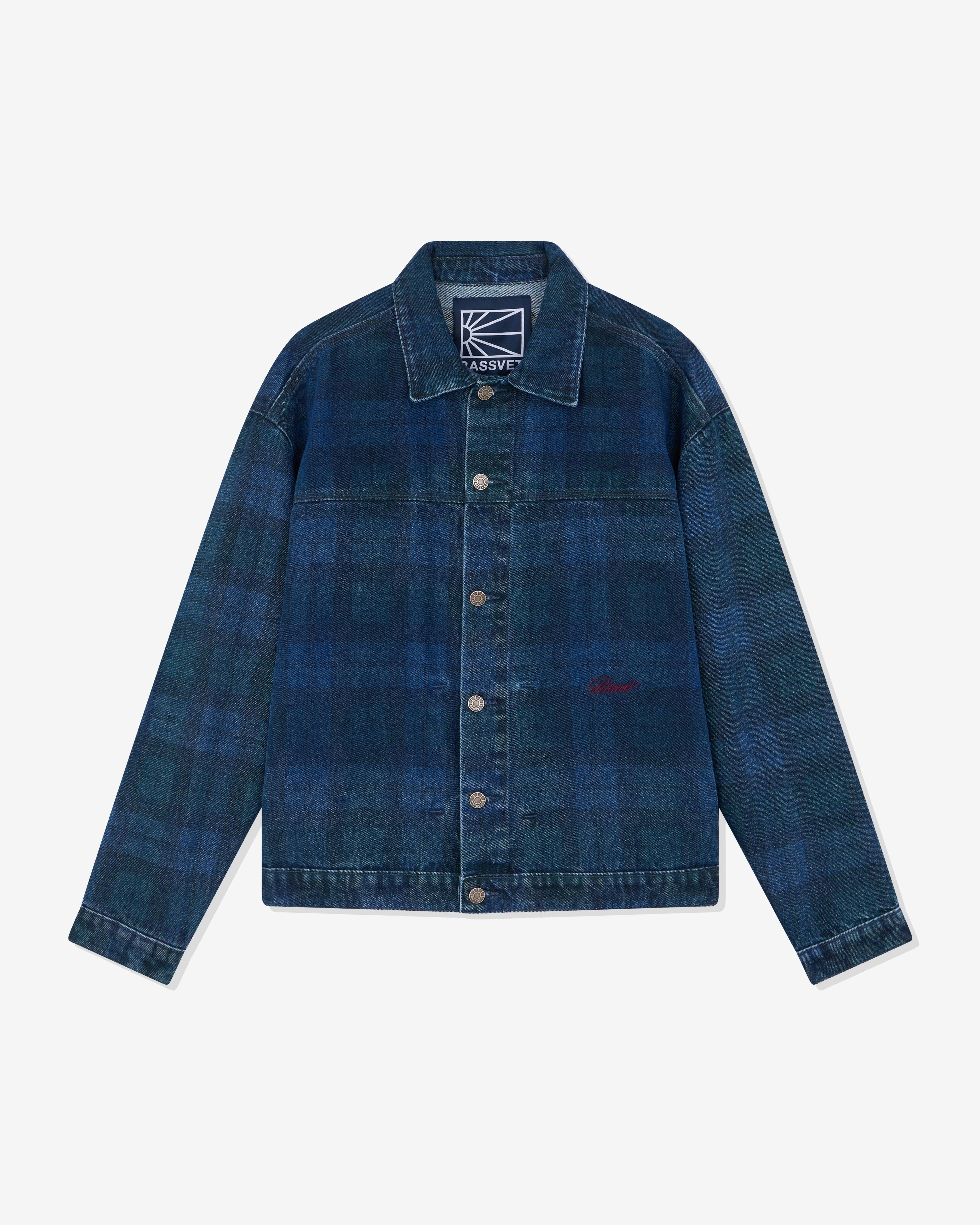 RASSVET - Men's Denim Jacket - (Print) by RASSVET