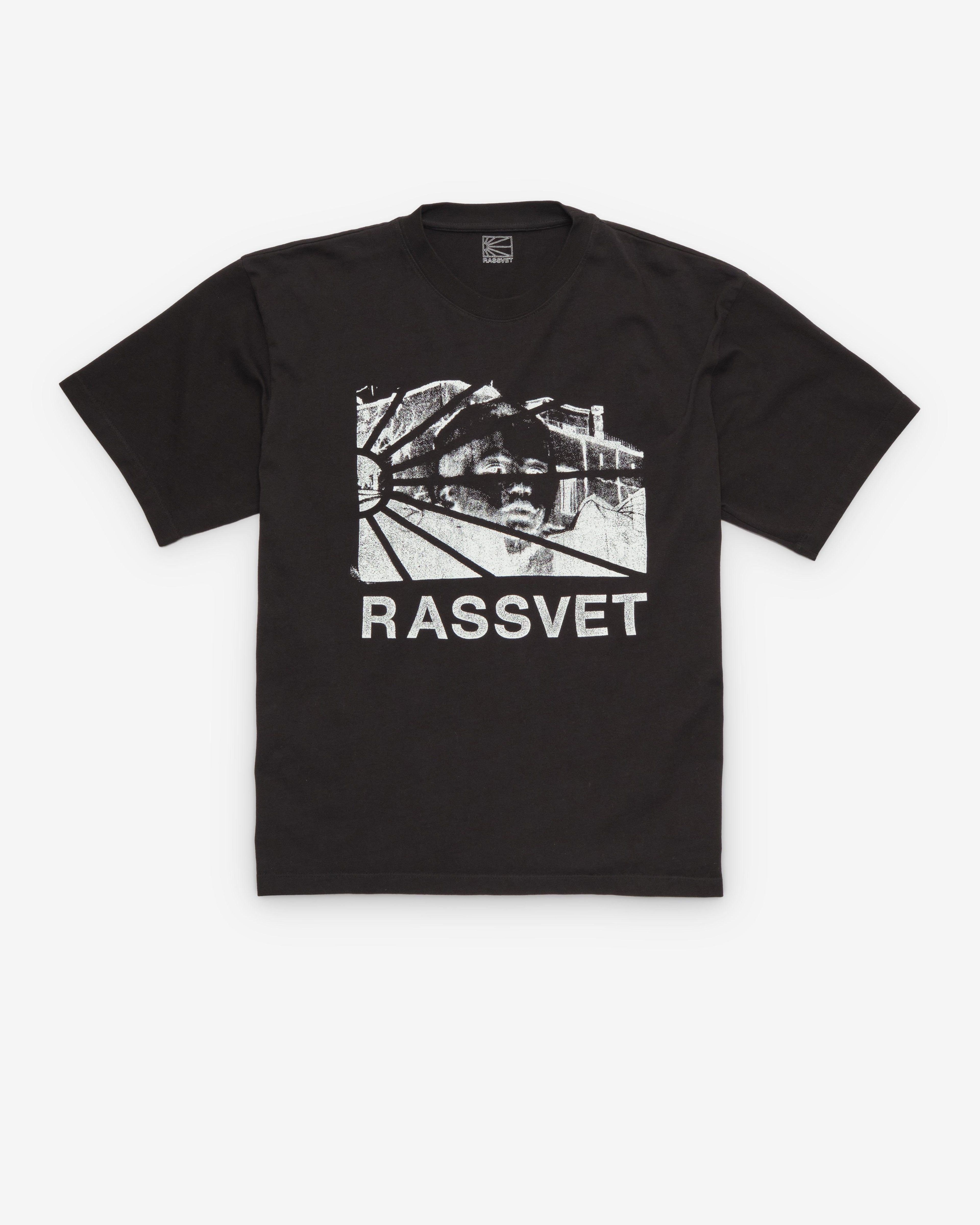 Rassvet - Men's Heritage Tee - (Black) by RASSVET