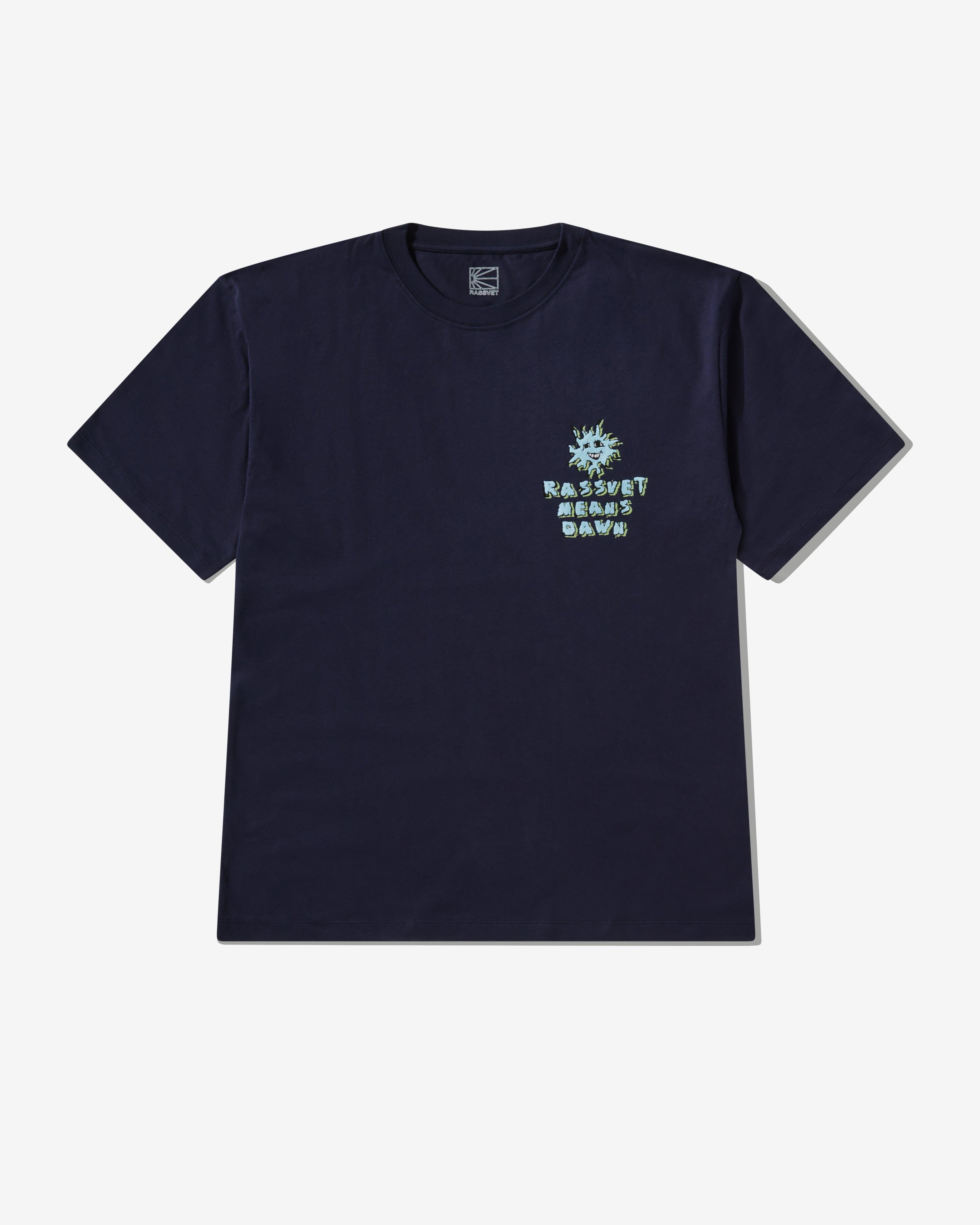 Rassvet - Men’s R.M.D T-Shirt - (Navy) by RASSVET