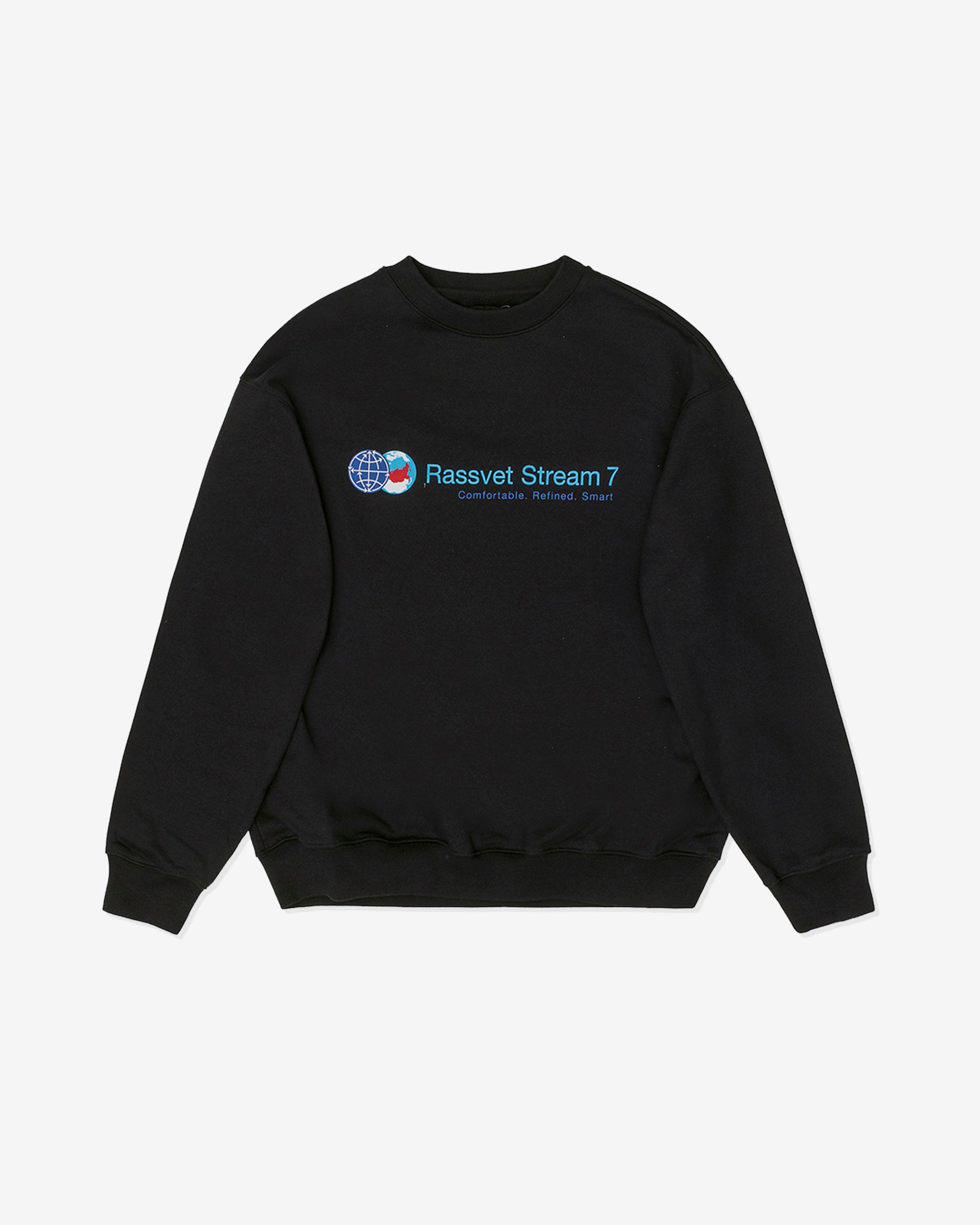Rassvet - Men's Sweatshirt - (Black) by RASSVET