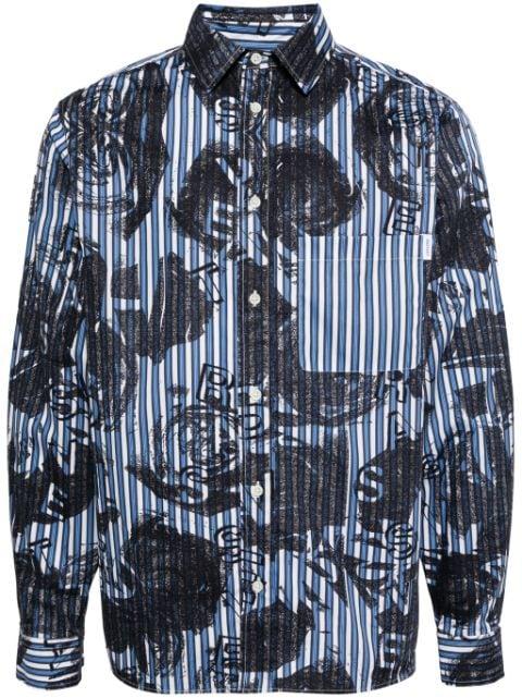 Roses All Over cotton shirt by RASSVET