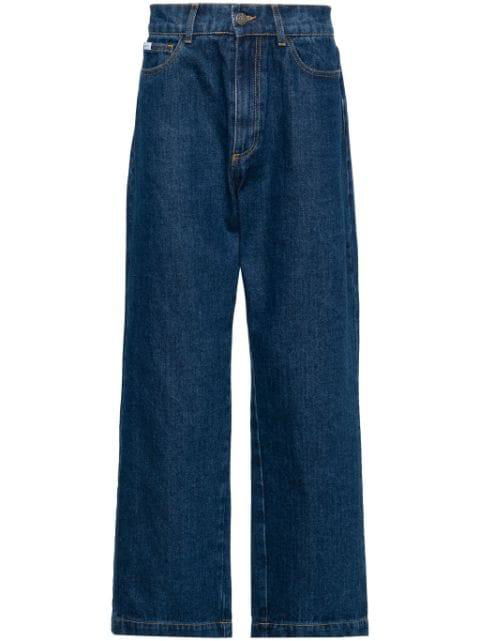 Typo Classic mid-rise straight-leg jeans by RASSVET