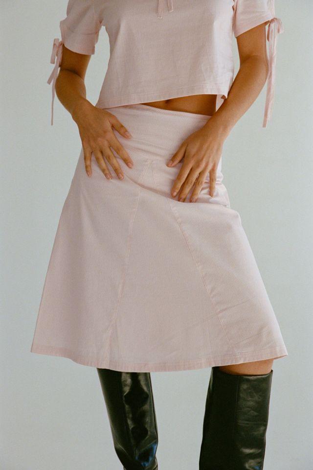 RAT BOI Keyhole Midi Skirt by RAT BOI