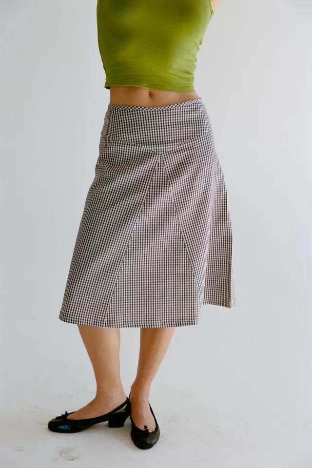 RAT BOI Keyhole Midi Skirt by RAT BOI