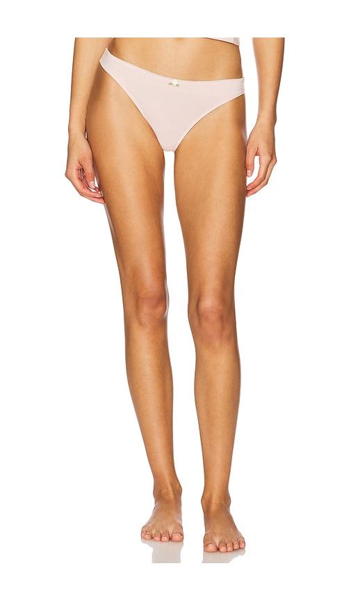 RAT BOI Low Rise Thong in Blush by RAT BOI