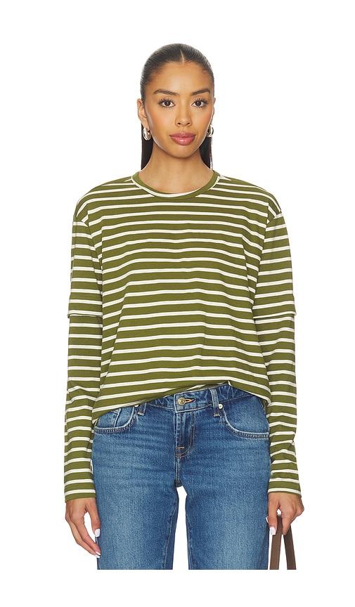 RAT BOI Skate Long Sleeve in Olive by RAT BOI