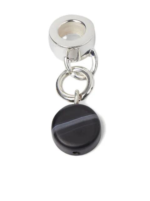 agate charm drop earring by RATHEL&WOLF
