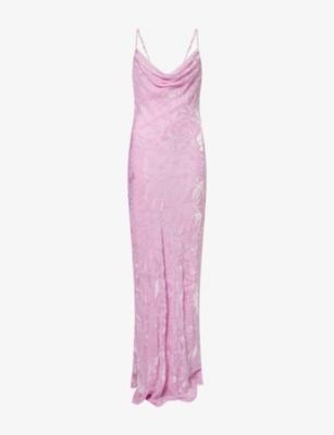 Athena Floral Woven Maxi Dress by RAT&BOA