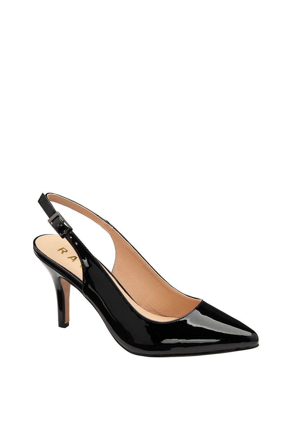 'Kavan' Patent Slingback Court Shoes by RAVEL