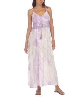 Women's Tie-Dyed Maxi Dress Cover-Up by RAVIYA