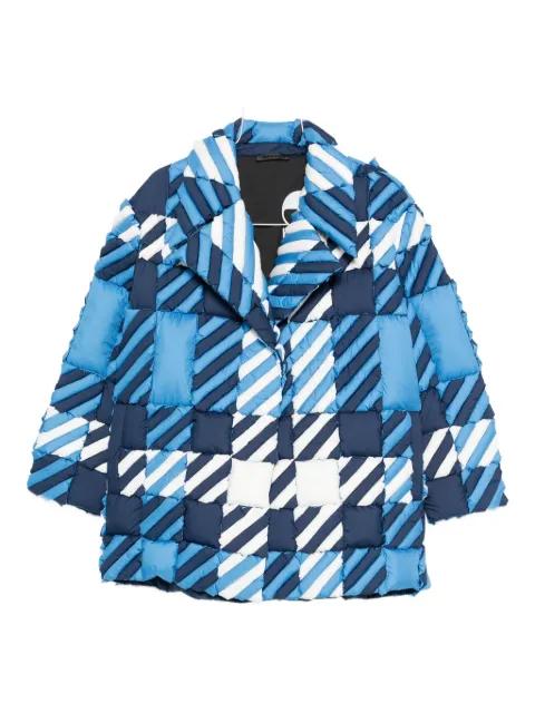 quilted houndstooth jacket by RAXXY