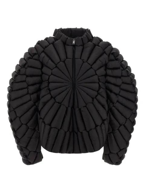 quilted zip-front jacket by RAXXY