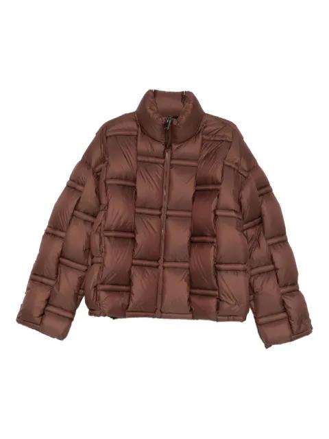 zip-up puffer jacket by RAXXY
