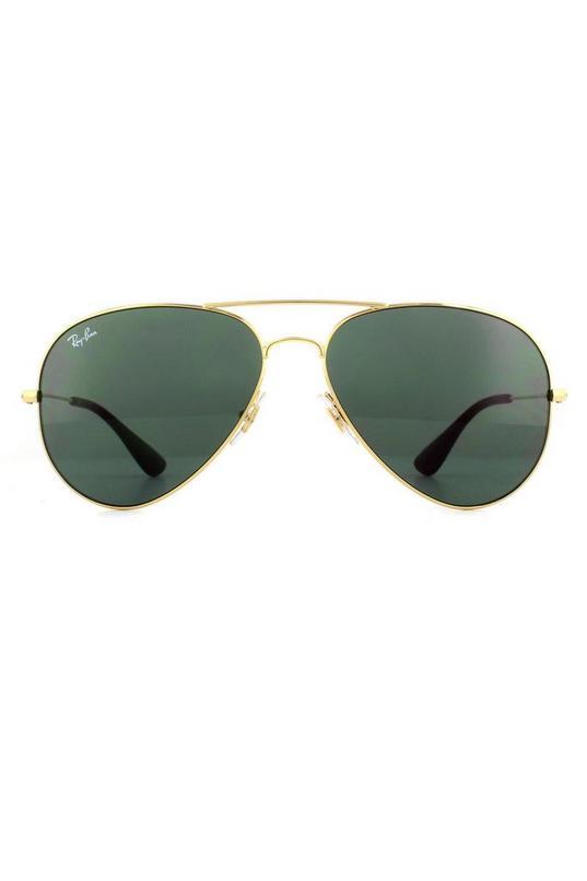 Aviator Gold Green G-15 Sunglasses by RAY-BAN