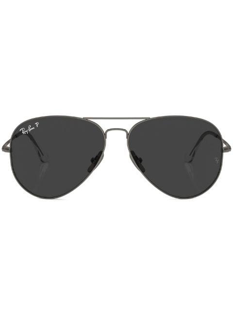 Aviator tinted sunglasses by RAY-BAN