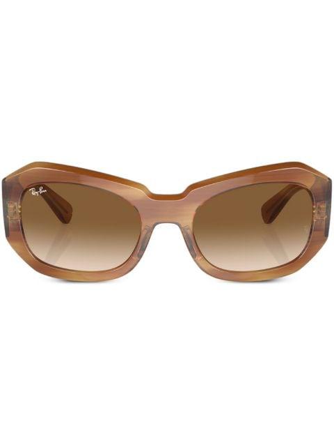 Beate geometric-frame sunglasses by RAY-BAN
