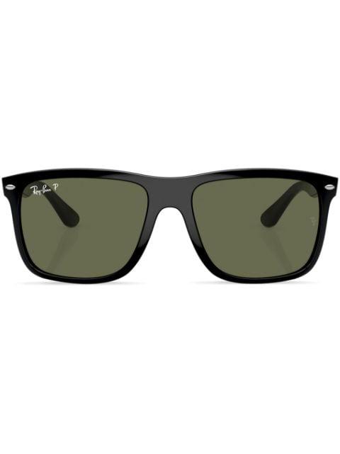 Boyfriend Two logo-lettering sunglasses by RAY-BAN