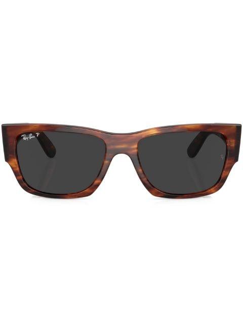 Carlos rectangle-frame sunglasses by RAY-BAN