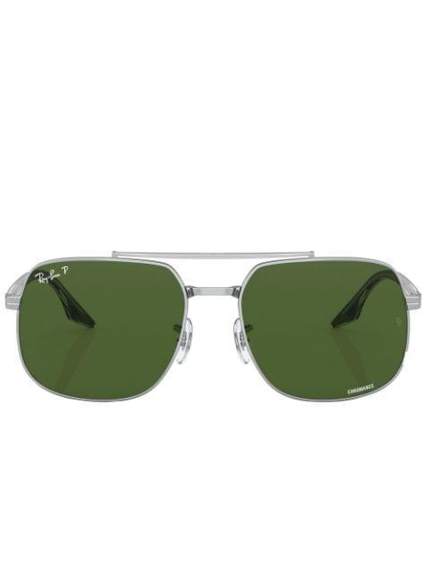 Chromance geometric-frame sunglasses by RAY-BAN