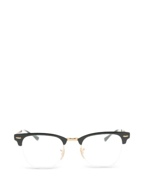 Clubmaster square-frame glasses by RAY-BAN