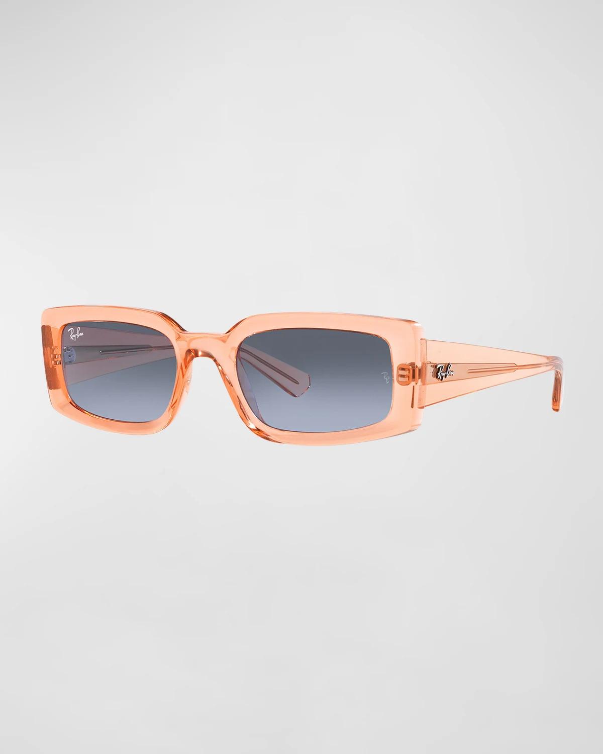 Kiliane Gradient Plastic Rectangle Sunglasses by RAY-BAN