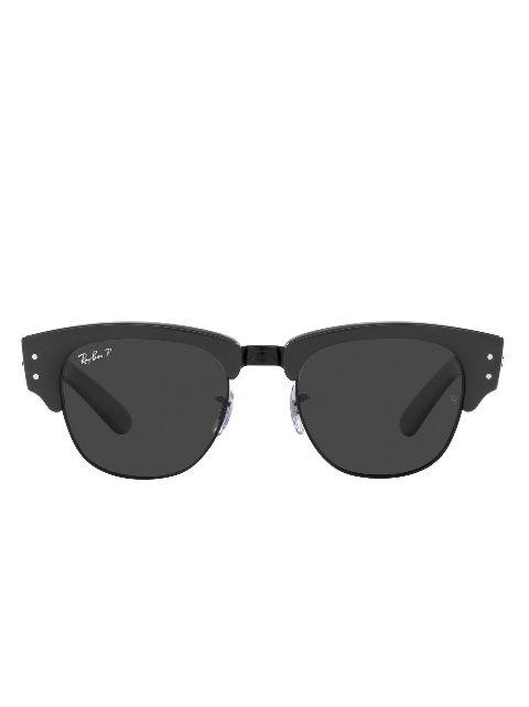 Mega Clubmaster logo-lettering sunglasses by RAY-BAN