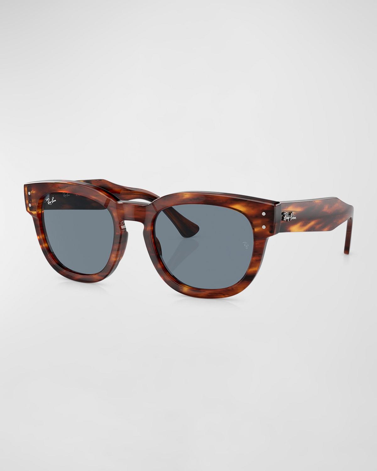 Mega Hawkeye Plastic Square Sunglasses, 53MM by RAY-BAN