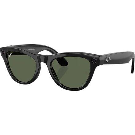 Meta AI Low Bridge Fit Headliner Sunglasses by RAY-BAN