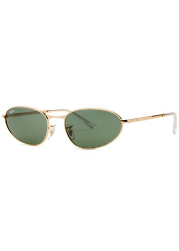 Oval-frame sunglasses by RAY-BAN
