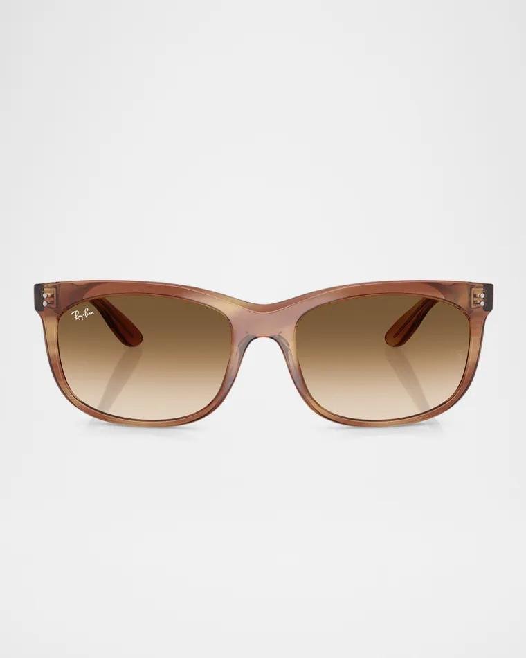 RB2389F Balorette Pillow Square Sunglasses, 60MM by RAY-BAN