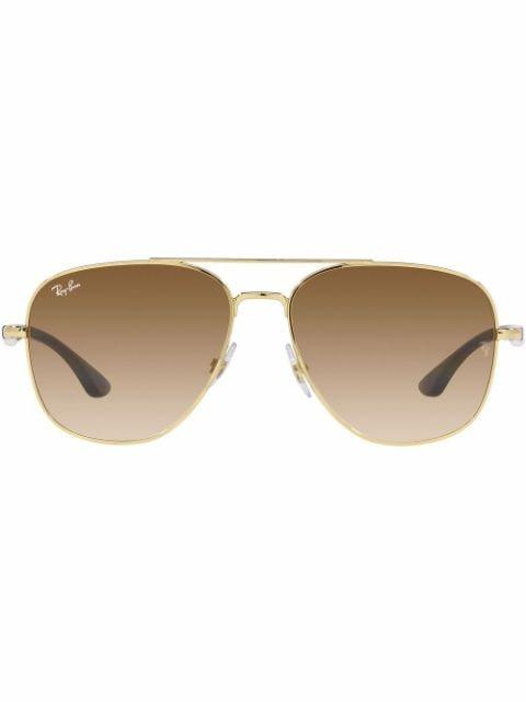 RB3683 aviator-frame sunglasses by RAY-BAN